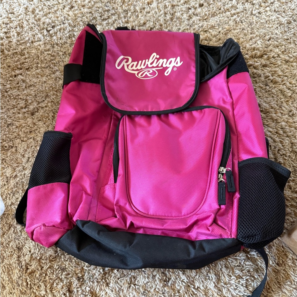 Rawlings Fuchsia and Black Women's Backpack
